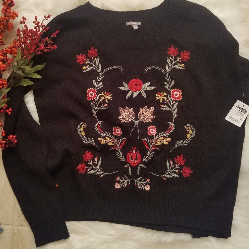 NWT GORGEOUS Sweater Staple Piece NEW Sz M